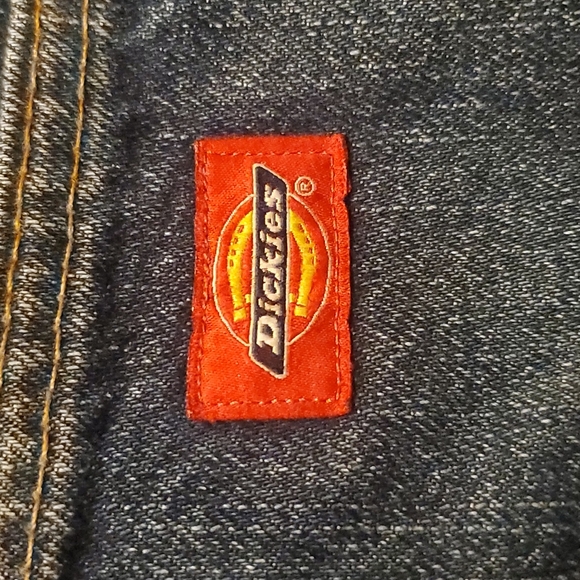 Dickies workwear 34 × 32 100% cotton denim jeans straight leg - Picture 3 of 10